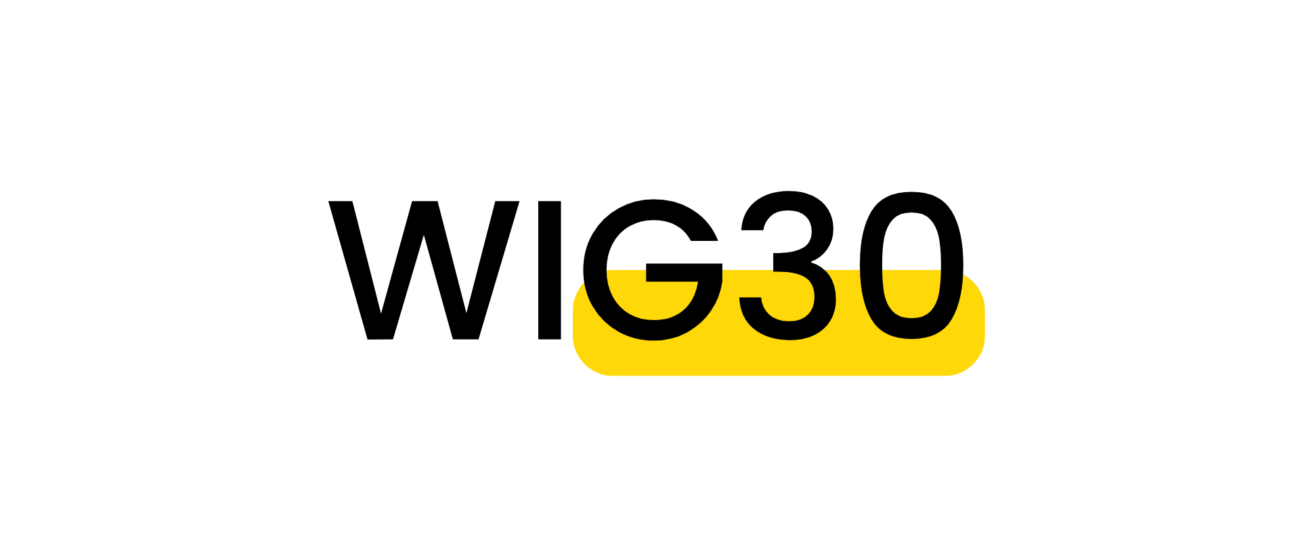 WIG30 - kurs i wykres na żywo
