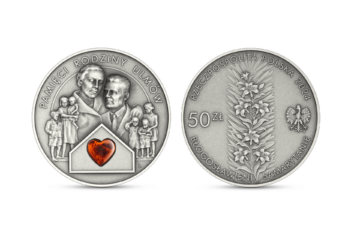 „Pamięci Rodziny Ulmów”nowa moneta kolekcjonerska NBP
