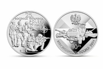 Srebrna moneta NBP „Nato”, czyli „25. rocznica wstąpienia Polski do NATO”